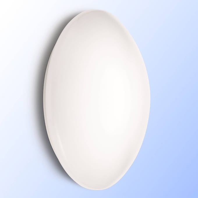 Philips Suede plafonnière - koelwit licht - 28cm
