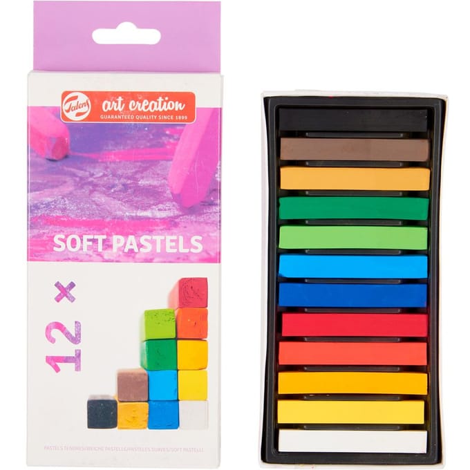 Talens AC Soft Pastels Set 12st Verven en kleuren