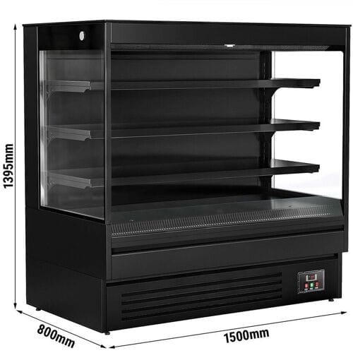 GGM Gastro Wandkühlregal - 1500mm - 493 Liter - mit 3 Ablagen