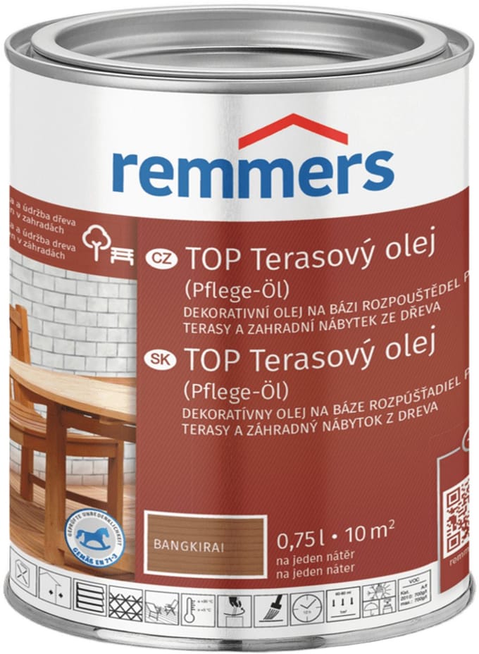 Remmers - TOP terrasolie 2,5 l, Palissander