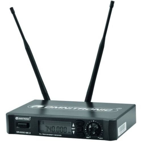 Omnitronic DR-1000 MK2 Draadloze ontvanger