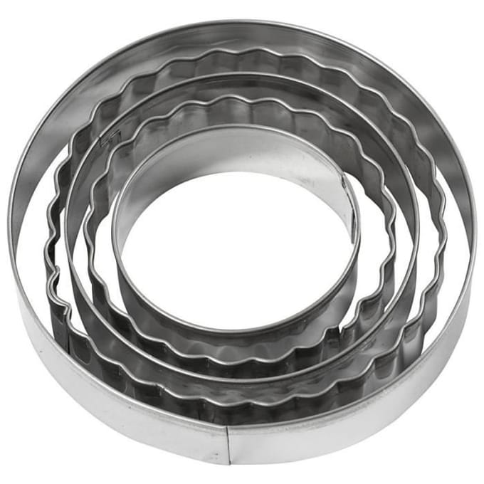 CC Uitsteekvormen 8 cm Cirkels 5 stuks