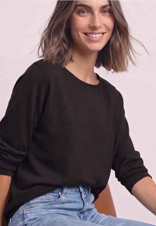 Dolman-trui met boothals