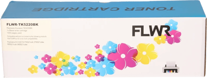FLWR - Toners / Kyocera Mita TK-5220 / zwart / Geschikt voor Kyocera Mita