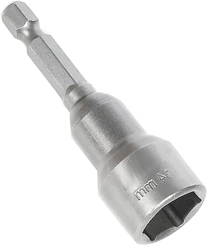 Magnetische Moer Driver Set 5-19mm - 1/4" Hex Shank Bit voor Boren, Moeren en Impact Socket Adapter 14mm Grijs