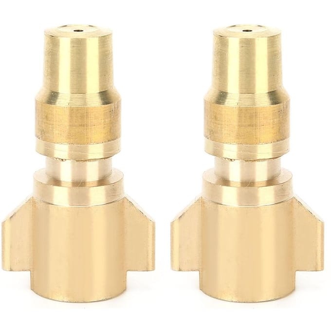 2 Stuks G1/4 Landbouw Nevel Koeling Water Sproei Nozzle Elektrische Sprayer Accessoires beige