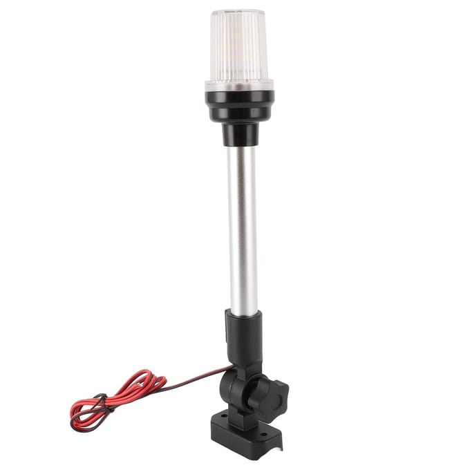Ankerlicht Omnidirectioneel IP67 Waterdicht Boot Heklicht LED Opvouwbaar Marine Navigatielicht white