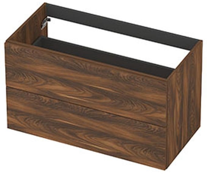INK - Onderkast 2L Decor Softclose Tbv Greep - 900x450x520 Mm - Noten