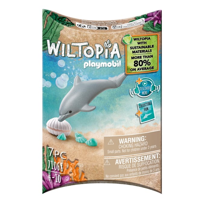 PLAYMOBIL Wiltopia Baby dolfijn - 71068