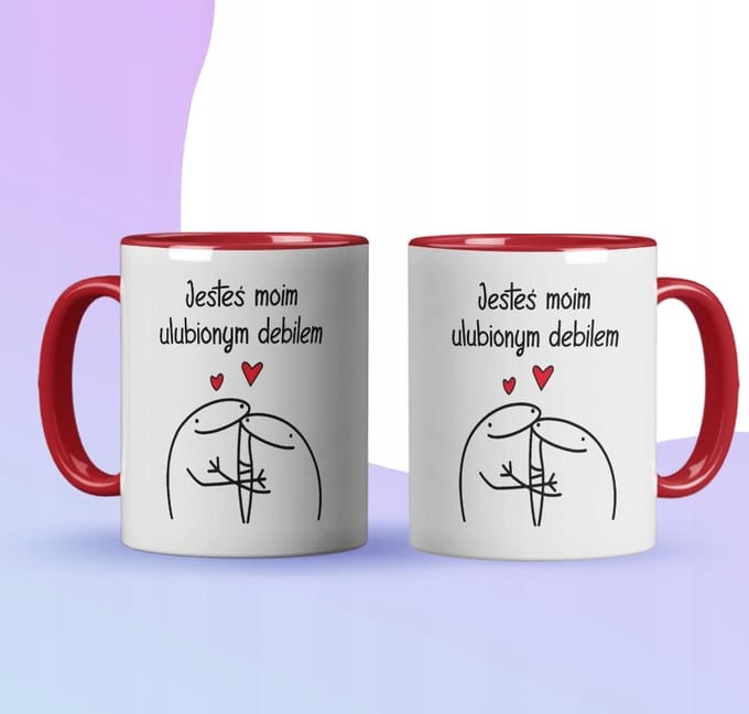 Grappige Valentijn Mok voor Hem - Jouw Favoriete Idioot