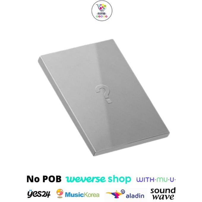 Selecteer POB Standaard Ver SEVENTEEN Jeonghan X Wonwoo 1e Single Album THIS MAN No POB gray