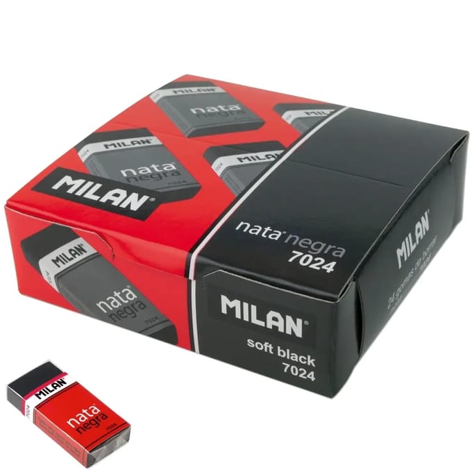 Doos met 24 gommen Milan