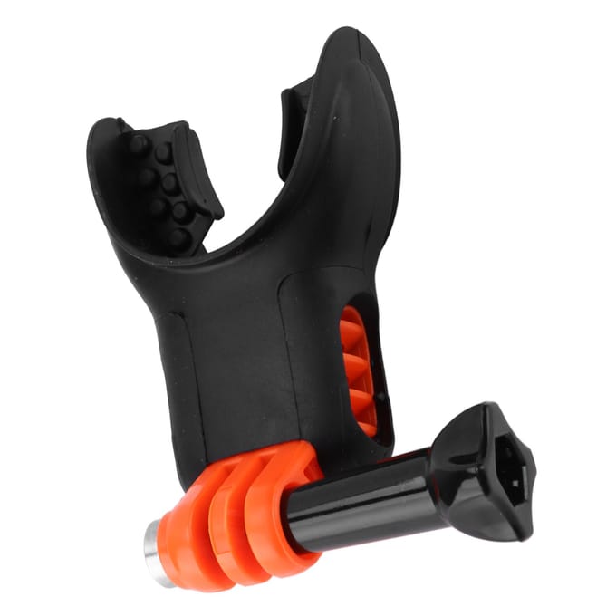 Adaptateur de support d'embout buccal ergonomique universel pour caméra d'action black