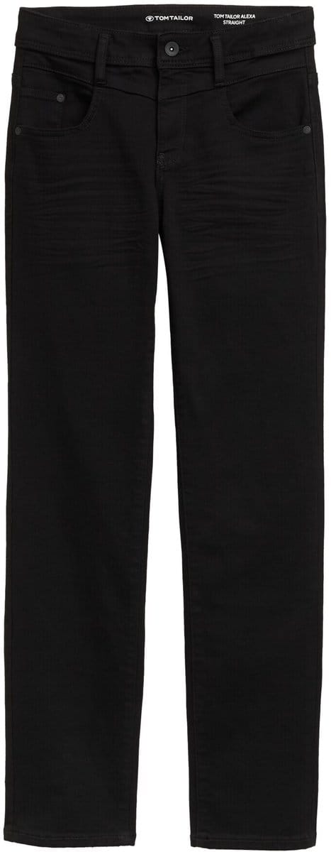 Tom Tailor - TTALEXA STRAIGHT jeans - Maat 28/30 - black denim