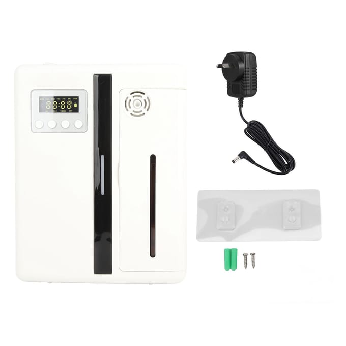 Geur Lucht Machine Stille Essentiële Olie Diffuser Grote Dekking Aromatherapie Diffuser Automatische Uitschakeling white