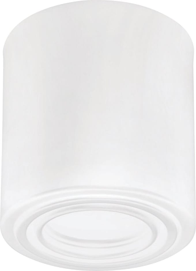 Opbouwspot GU10 - Opbouw Rond - Glans Wit - Aluminium - Kantelbaar - Ø93mm