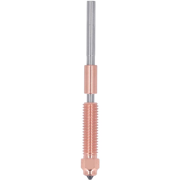 Snelwissel Nozzle 0.8mm Titaniumlegeringen Koperlegeringen Gehard Staal Geïntegreerde Hotend Nozzle voor gray