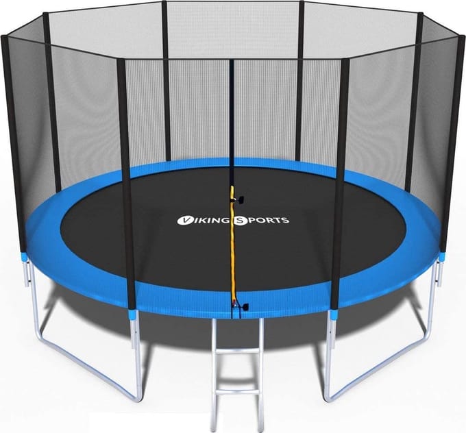 Viking Choice - Trampoline 404 cm - tot 180 kg - Blauw