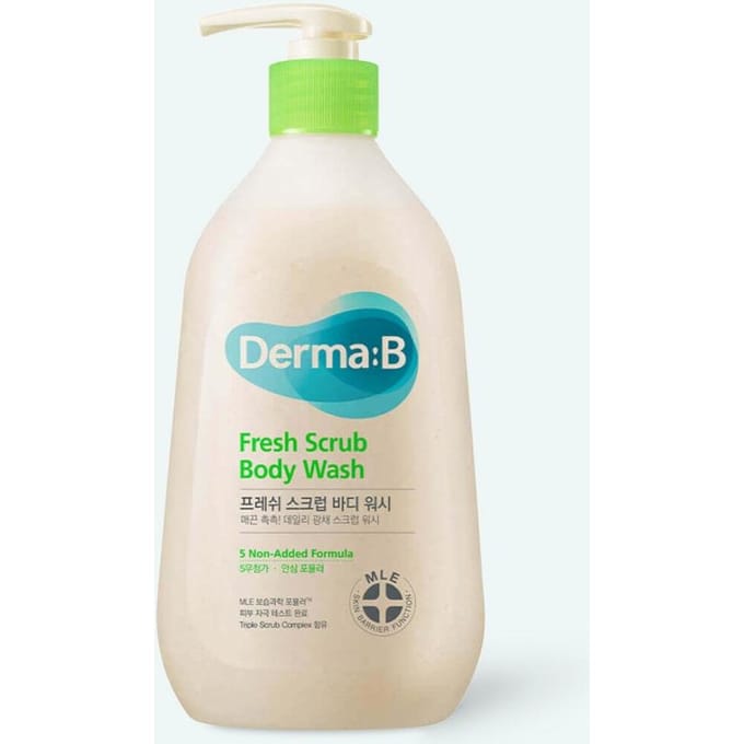 Derma: B - Fresh Scrub Body Wash 2026 Version - 420ml