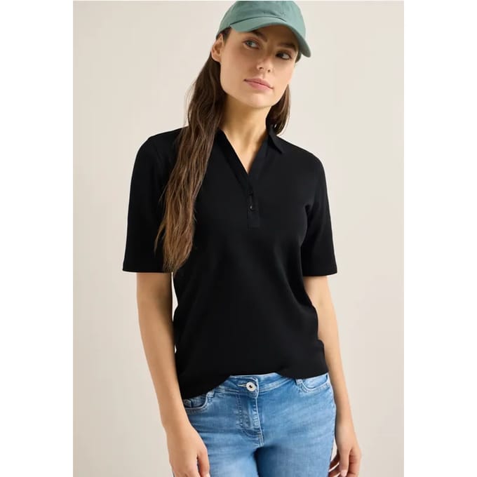 Basis polo met korte mouwen