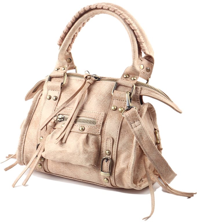 Giuliano kunstlederen handtas Riva - Dames - Taupe