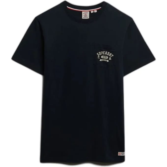 Superdry - Vintage Prep Relaxed Pocket T-shirt - Heren - T-shirts