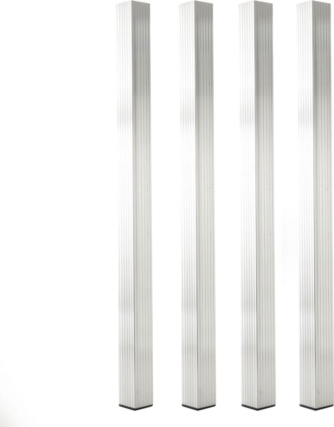 lightmaXX ALU-STAGE podiumpoot SET Hexa 4x insteekpoten 100cm, 60/60 - Accessoires