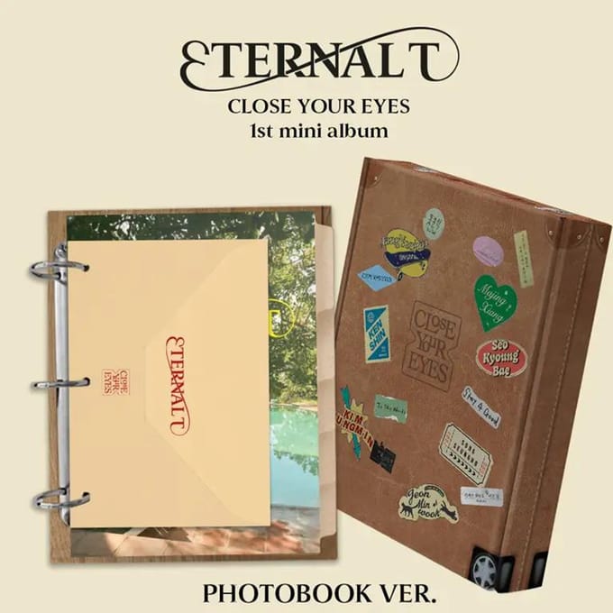 SLUIT JE OGEN - [ETERNALT] 1e Mini Album FOTOBOEK Versie