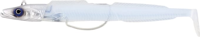 Westin Sandy Andy Weedless Sinking Jig 16g 10cm Haak 2 – Weedless Zeebaars Jig - Kleur : Pearlescent