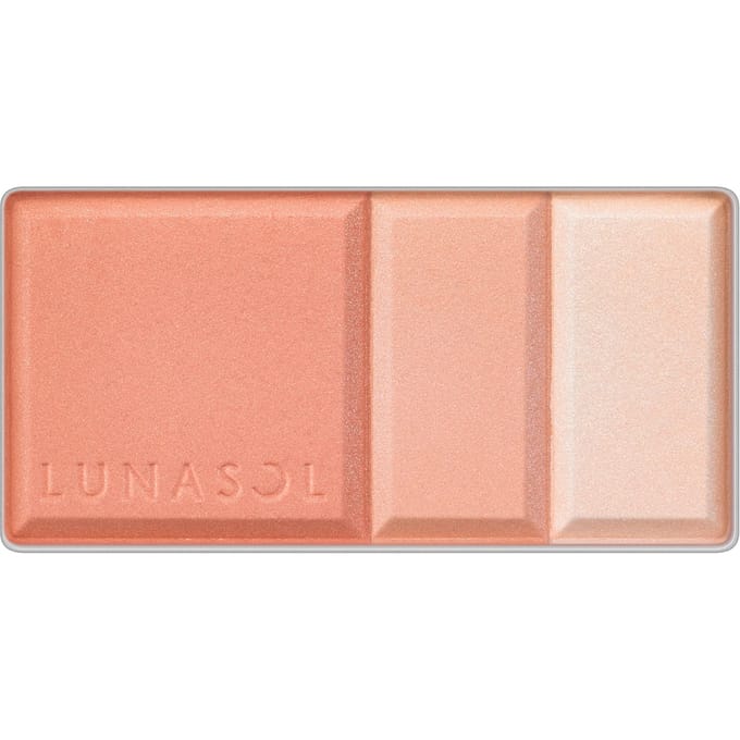 Kanebo - Lunasol Coloring Soft Cheeks 01 Beige Red - Refill