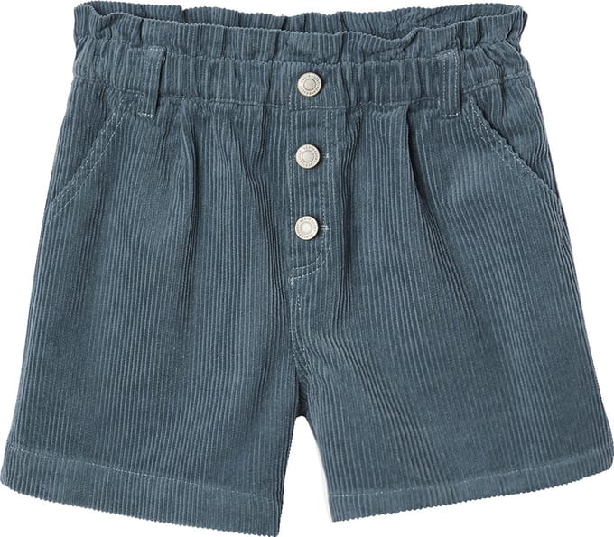 Vertbaudet Fluwelen short met paperbag-vorm meisjes
