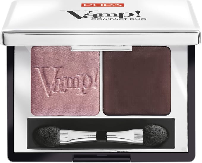 Vamp! Compact Duo Eyeshadow 002 Pink Earth 2.2 g – Eyeshadow, Long-Lasting, For Women, Pink, Suitable For Daily Makeup