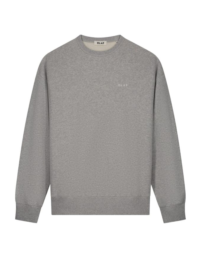 Olaf Western Logo Sweaters Grijs M260204