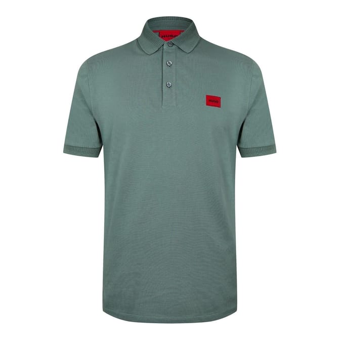 Hugo Heren Deruso Poloshirt (Groen)