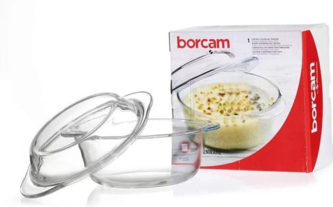 Pasabahce | Borcam ovenschaal met deksel - 840ml