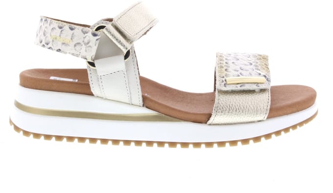 Dames Sandalen Mephisto Jeanie Gold Goud - Maat 38