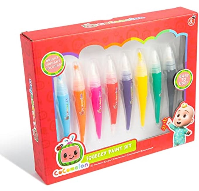 Squeezy Verfset voor Kinderen