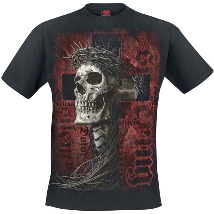 Spiral - Silent Suffering Heren Tshirt - 3XL - Zwart