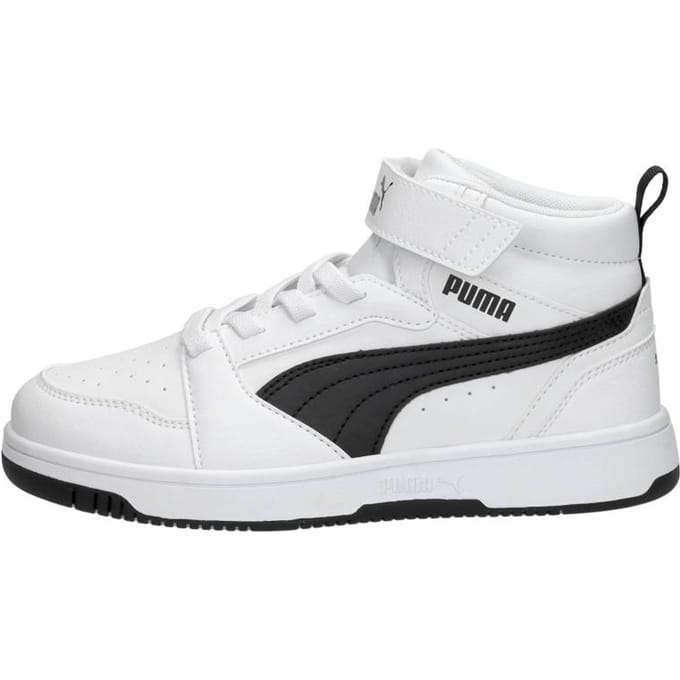 PUMA Puma Rebound V6 Mid AC+ PS Unisex Sneakers - PUMA White-PUMA Black