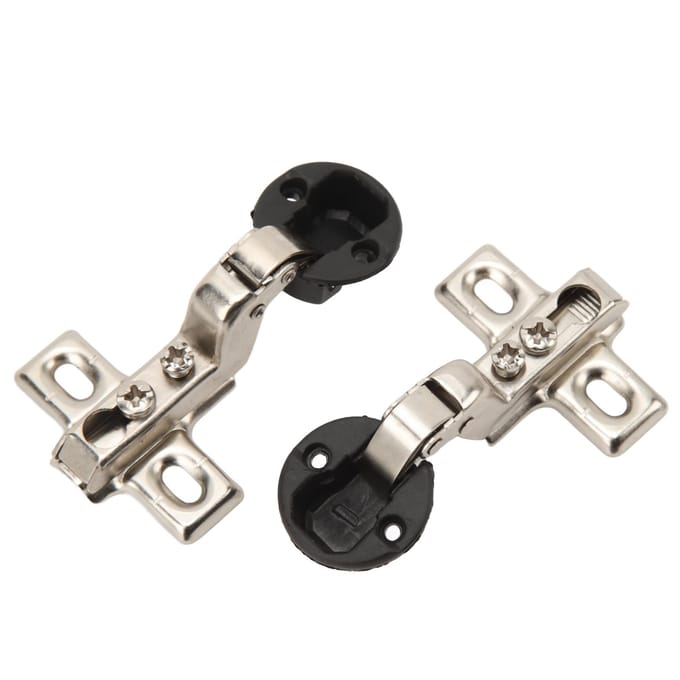 2 stuks 26 mm Gat Glazen Scharnier Mini Kastscharnier Voor Kast Glazen Deur