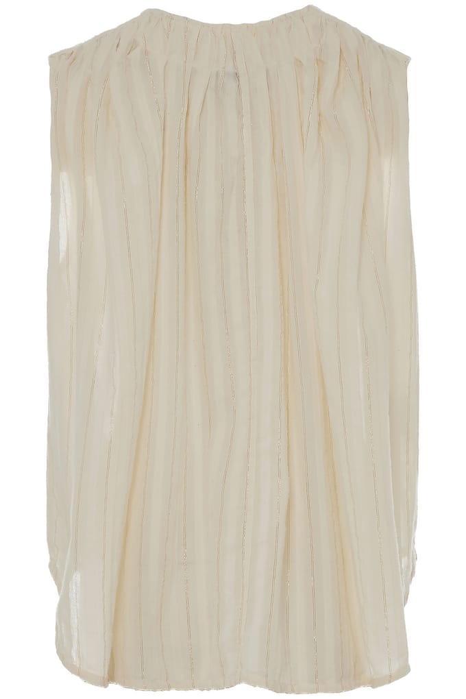 Devotion Twins Iris Blouse Ecru Taglia: XS | Canottiere Outlet | Donna | Marrone