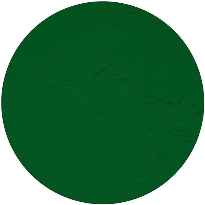 Rond donkergroen bord | Forex Re materiaal | 10 cm