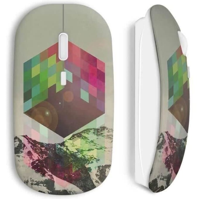 Souris Sans Fil Cube Volant
