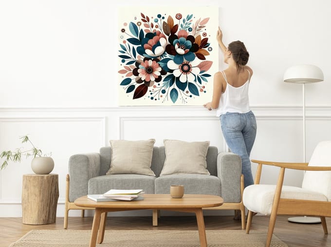 Kunstprint | Wanddecoratie | Dibond | 50 × 50 cm