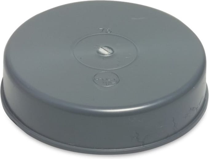 PVC RIOOL AFSLUITKAP 75 MM