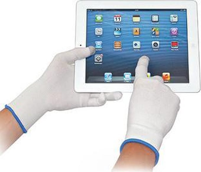 HYGOSTAR touch screen werkhandschoen 'ULTRA FLEX TOUCH', L
