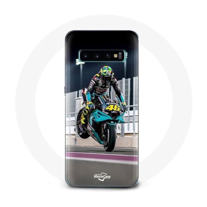 Coque pour Samsung Galaxy s10 edge Valentino Rossi Pilote de vitesse motoGP