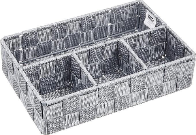 Wenko Badkameropberger Adria - Organizer - Bruin - 17x6,5x26cm