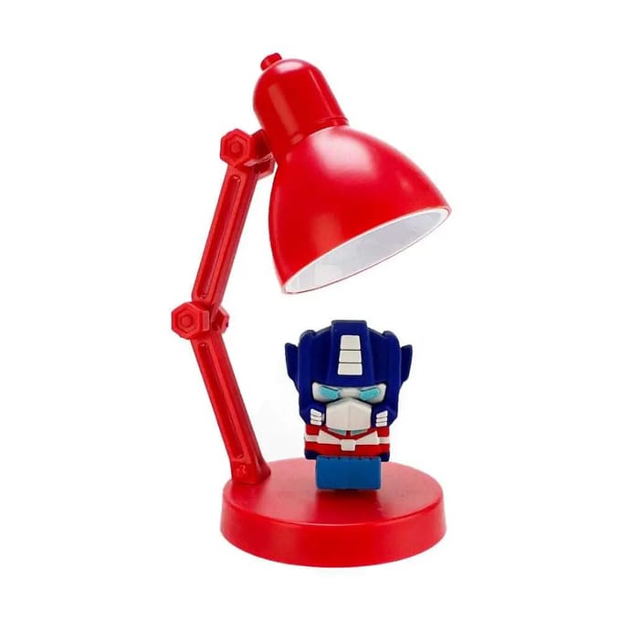 Transformers - leuk mini lampje van +/- 10cm hoog - afneembare figurine - verstelbaar