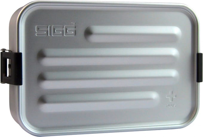 SIGG | Metal Food Box Plus Small 0.8L alu | Lunchbox